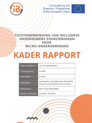 (Dutch) IBL - IO1 Framework report